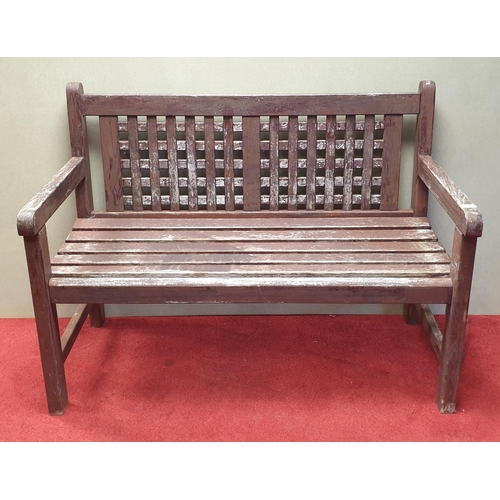 778 - Wooden Garden Bench, Length 120cm