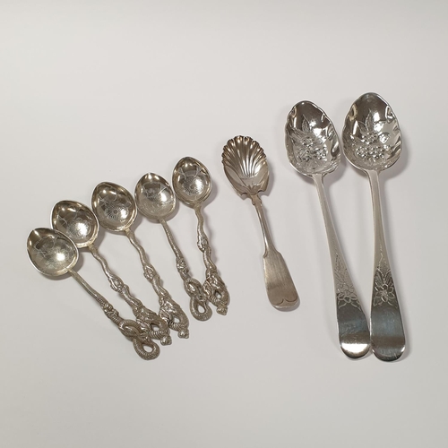 803 - Collection of 8x Silver Spoons