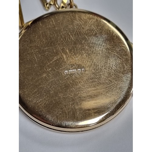 818 - 9ct Gold Chain and 9ct Gold Locket (total weight: 12.8g)