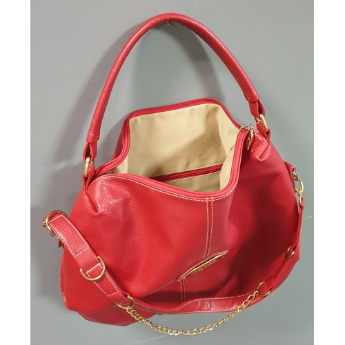 838 - Red Mulberry Style Bag