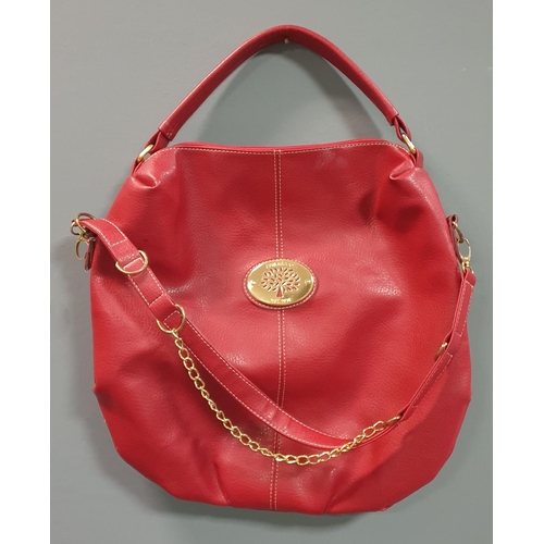 838 - Red Mulberry Style Bag