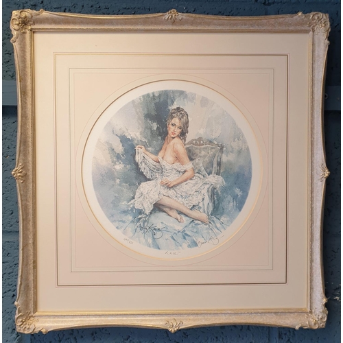 26 - Three framed prints by Gordon King, 