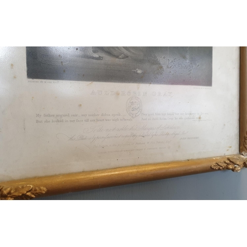 27 - Framed Etching after W. Gill - 