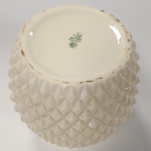 130 - Lot of 5x Pieces of China including Belleek (Biscuit Barrel measures H:18 x D:14cm) and Donegal Chin... 