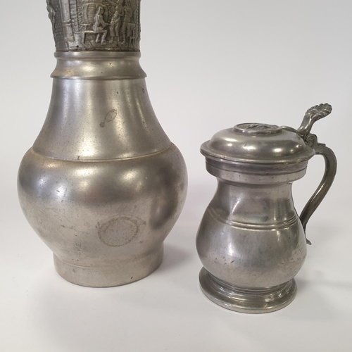 288 - Set of 3x Graduated Tankards and 1x Other, tallest 15cm