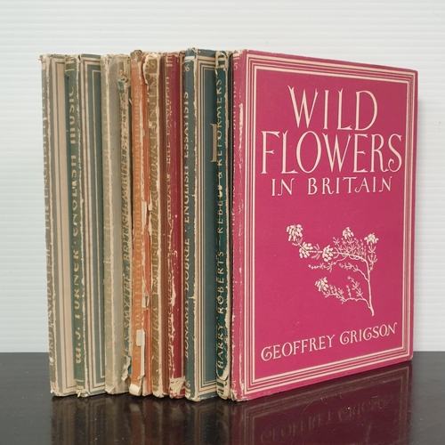 448 - Collection of 10x illustrated hardback books from the 1940's