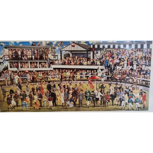 297 - Peter Curling Limited Edition Print 'Classic Performs at the Park'  95/500 From the Mural By Peter C... 