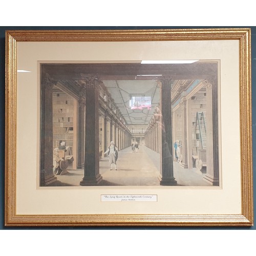 706 - Lot of 2x Framed Prints - The Provost's House, Trinity College, Dublin , William Sadler H: 32cm x W:... 