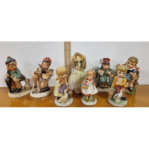 138 - Assorted Lot Figures including Friedel, Napco, and others, tallest approx. 14.5cm