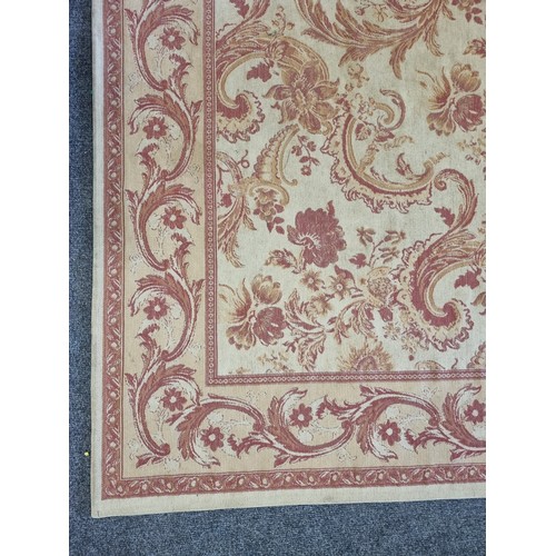 424 - Laura Ashley Cotton & Wool Rug 240cm x 160cm