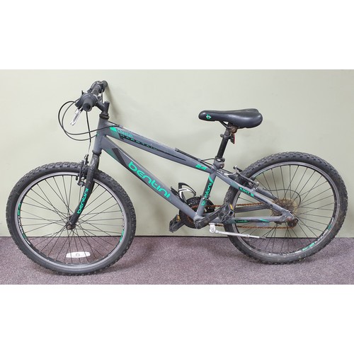 643 - Bentini Child's Bike (Grey and Green Text)