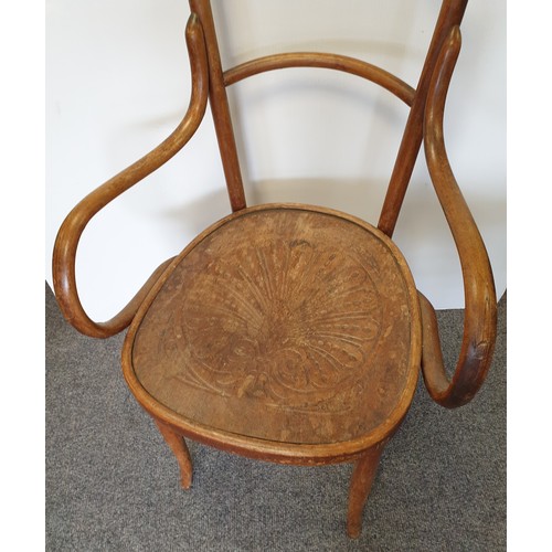 273 - Bentwood Carver Chair