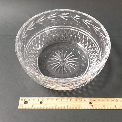 279 - Waterford Crystal Bowl, diameter 20cm