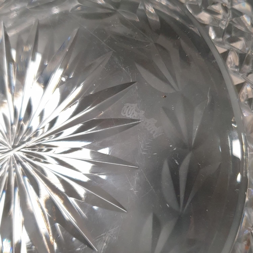 279 - Waterford Crystal Bowl, diameter 20cm