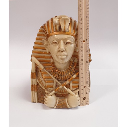 497 - Egyptian Statue H: 22cm x D: 12cm