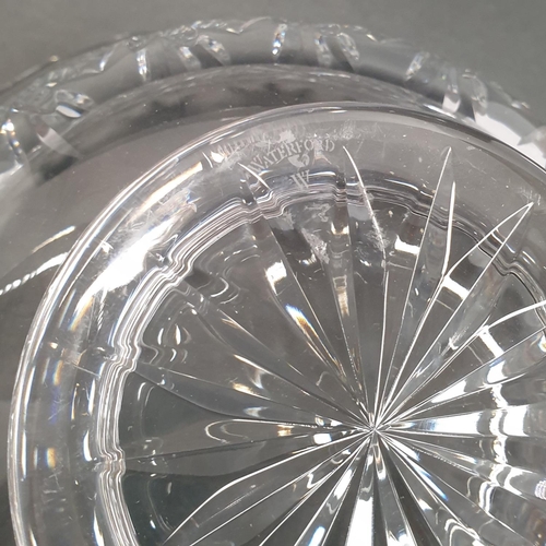 899 - Waterford Crystal Footed Bowl, H:14 x D:25cm