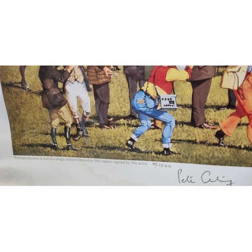 297 - Peter Curling Limited Edition Print 'Classic Performs at the Park'  95/500 From the Mural By Peter C... 