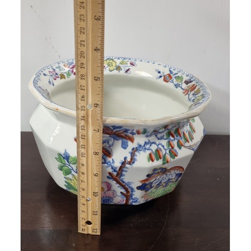 801 - Mason's Ironstone Chamber Pot