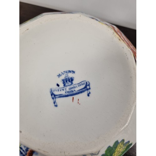 801 - Mason's Ironstone Chamber Pot