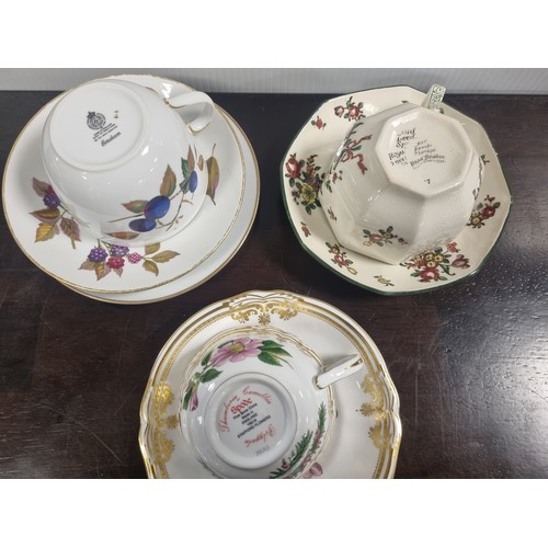 974 - Lot of 3x Cups and Saucers to include Spode Stafford 