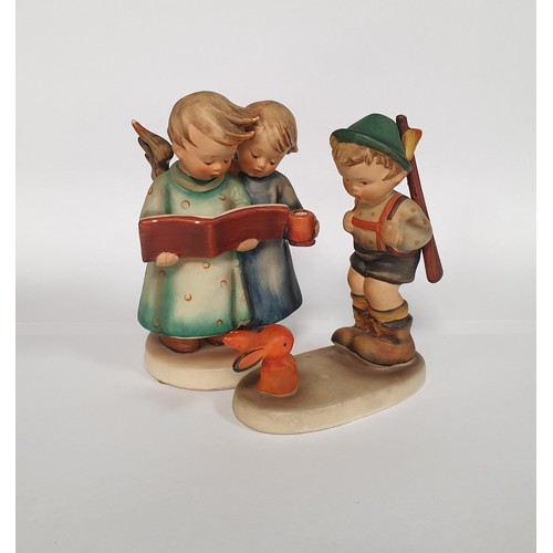 483 - Lot of 2x Hummel Figures (small damage)