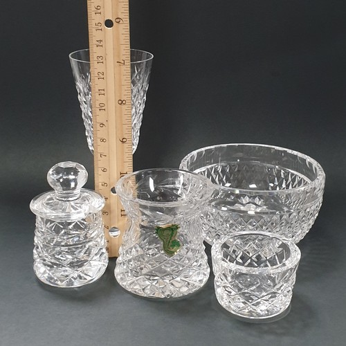 200 - Lot of Waterford Glass including Bowl, Glass etc.