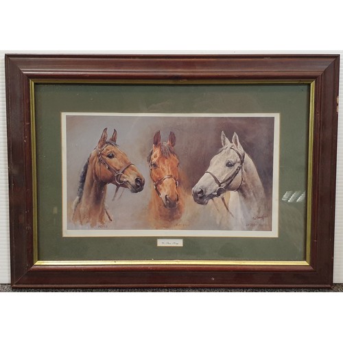 844 - Small Three Kings Framed Print H: 36cm x W: 50cm