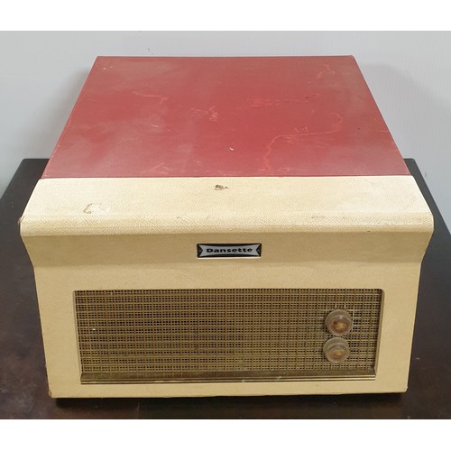 866 - Vintage Record Player H: 23cm x W: 38cm x D: 45cm