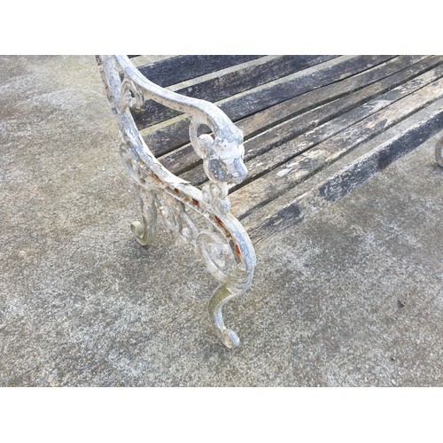 1026 - Garden Bench, H:81 x W:130 x D:61cm