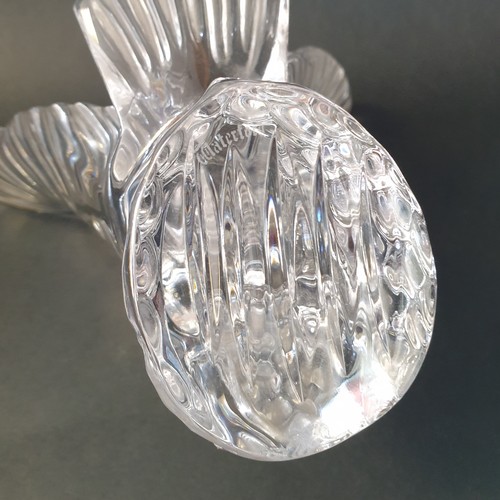 44 - Waterford Crystal Eagle Ornament, H: 18cm