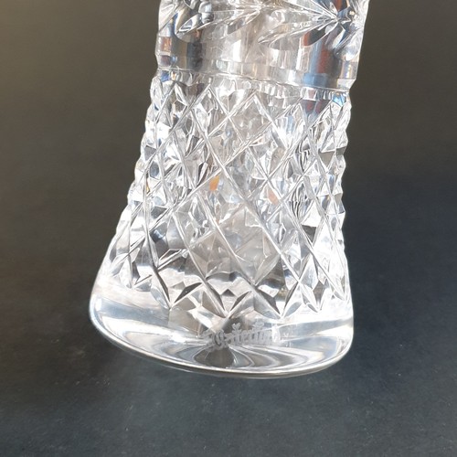46 - Lot of 3x Waterford Crystal Vases, Tallest 24cm
