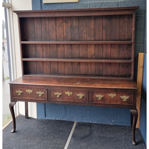 2 - Antique Dresser H: 193cm x W: 195cm x D: 48cm