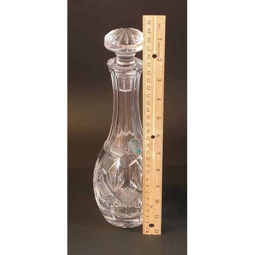 43 - Waterford Crystal Decanter, H: 28cm