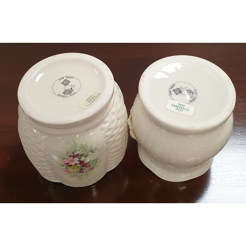 22 - Belleek Millennium Twin Handled 