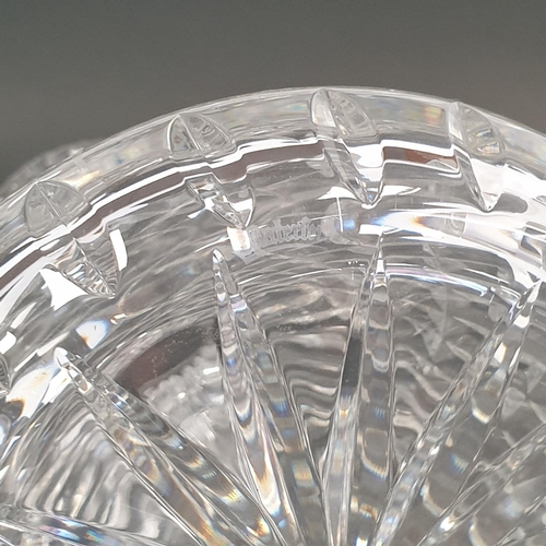 37 - Waterford Crystal Vase, H:23 x D:17cm