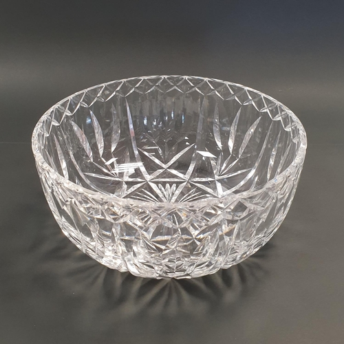 38 - Waterford Crystal Bowl, H:9 x D:20cm