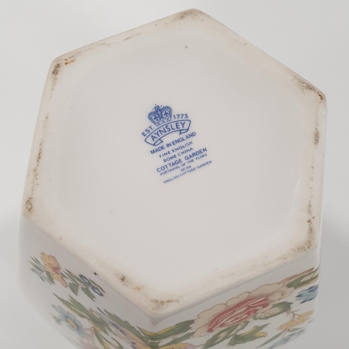 147 - 8 Piece Collection of Aynsley including Pembroke, Cottage Garden and Famille Rose