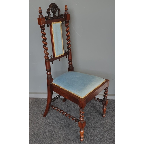 3 - Jacobean Style Hall Chair