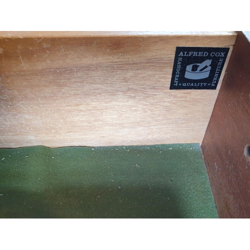 18 - Mid Century Teak Sideboard by Alfred Cox. H:77 x W:161 x D:46cm