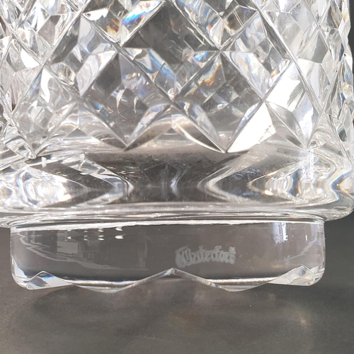 34 - Waterford Crystal Vase, H:20 x D:10cm