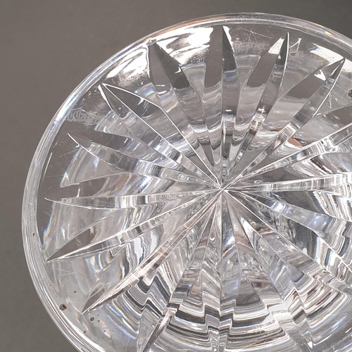 49 - Waterford Crystal Vase, H:16.5 x D:14cm