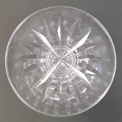 50 - Set of Four Waterford Crystal Wine Glasses, Height 13cm