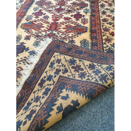 75 - Oriental Persian Style Wool Rug, L:145 x W:100
