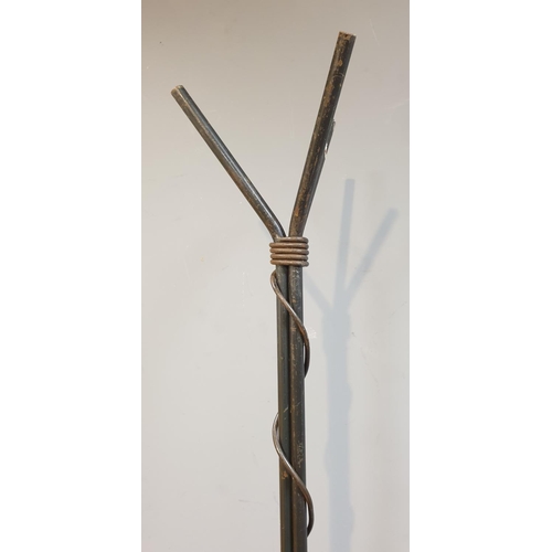 108 - Iron Coat Stand, Height 166cm