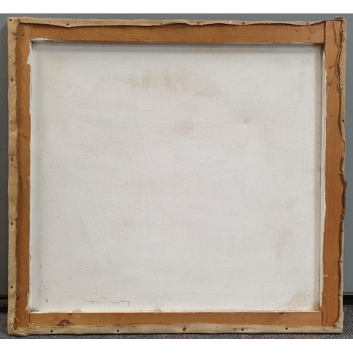 4 - Oil on Canvas - The Old Bridge. Signed Mikall '78. H:69 x W:73cm