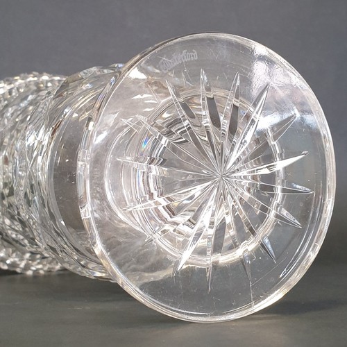 296 - Lot of 2x Waterford Crystal Vases, Height 17cm