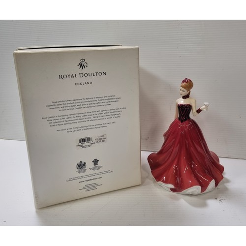 30 - Boxed Royal Doulton Pretty Ladies, Congratulations. H: 23cm