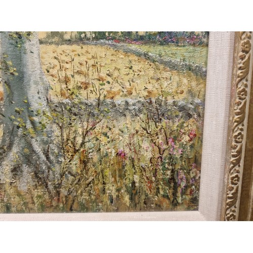 89 - Framed Oil on Canvas - Country Side Scene - John O'Kennedy, H: 70cm x W: 83.5cm