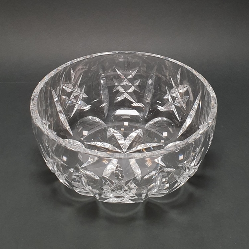 22 - Pair of Waterford Crystal Bowls, H:8.5 x :20cm