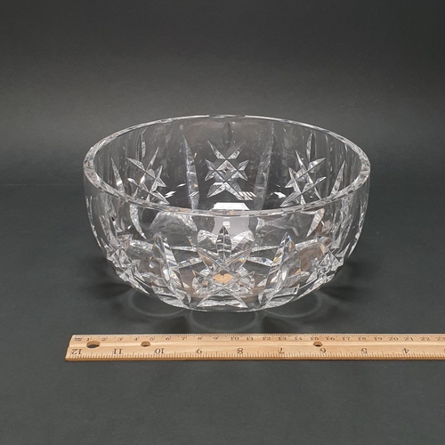 22 - Pair of Waterford Crystal Bowls, H:8.5 x :20cm